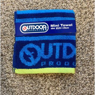 アウトドアプロダクツ(OUTDOOR PRODUCTS)の新品未使用品　ミニタオル　outdoor(タオル/バス用品)