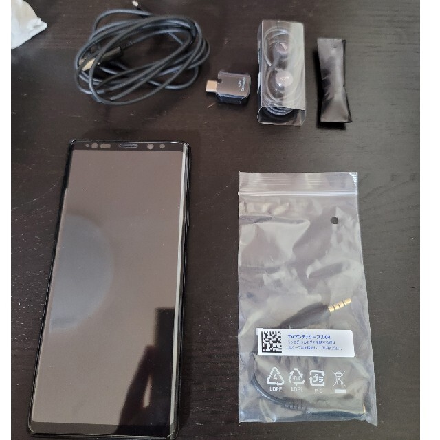 ジャンク SAMSUNG Galaxy Note9 SCV40 ブラック スマホ/家電/カメラのスマートフォン/携帯電話(スマートフォン本体)の商品写真