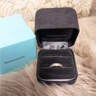 ティファニー(Tiffany & Co.)のTiffany＆Co　ティファニー　WGアトラスリング ダイヤ3P(リング(指輪))