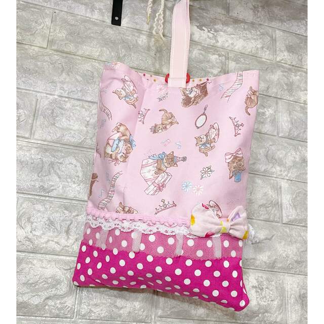 ゆめかわ レッスンバッグ 猫 お花 3点セット ☆ 入園入学 の通販 ゆめかわ レッスンバッグ 猫 お花 3点セット ☆ 入園入学 の通販