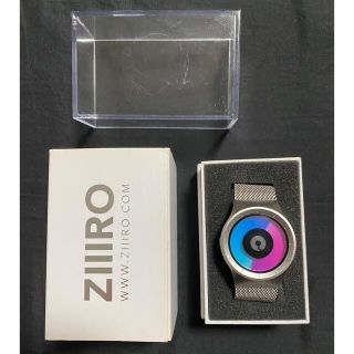 ZIIIRO ジーロ 腕時計 セレステ クローム×パープル Z0005WCP(腕時計(アナログ))