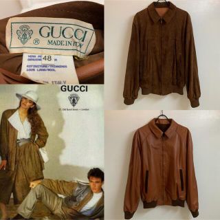 グッチ レザージャケット/革ジャン(メンズ)の通販 100点以上 | Gucciの
