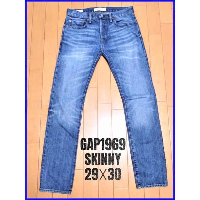 GAP(ギャップ)の【GAP1969】(29×30) SKINNY セルヴィッジデニム メンズのパンツ(デニム/ジーンズ)の商品写真