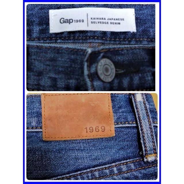 GAP(ギャップ)の【GAP1969】(29×30) SKINNY セルヴィッジデニム メンズのパンツ(デニム/ジーンズ)の商品写真