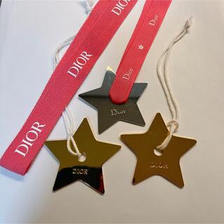 ディオール(Dior)のDior ディオール 星 チャーム ノベルティ リボン(ノベルティグッズ)