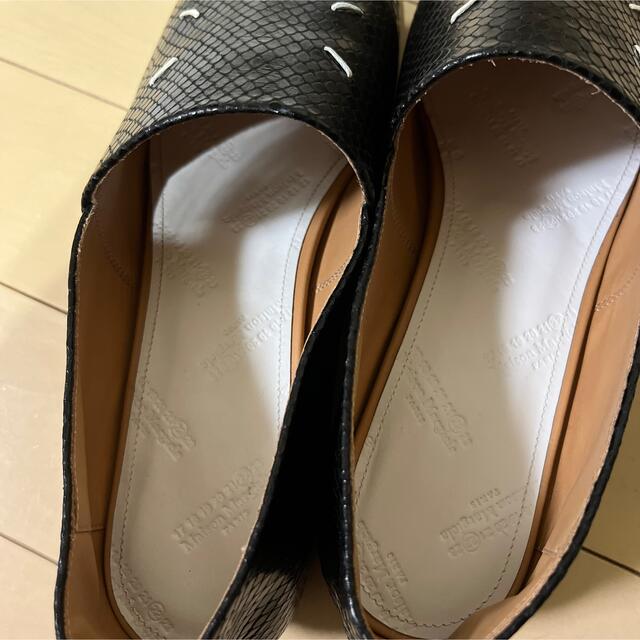 Maison Martin Margiela(マルタンマルジェラ)のMaison Margiela size40 4ステッチパンプス レディースの靴/シューズ(ハイヒール/パンプス)の商品写真