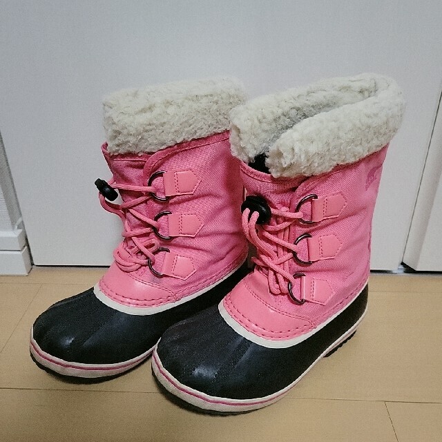 【新品】22.0cm　SOREL　ブーツ　ソレル　スノーブーツ　ピンク