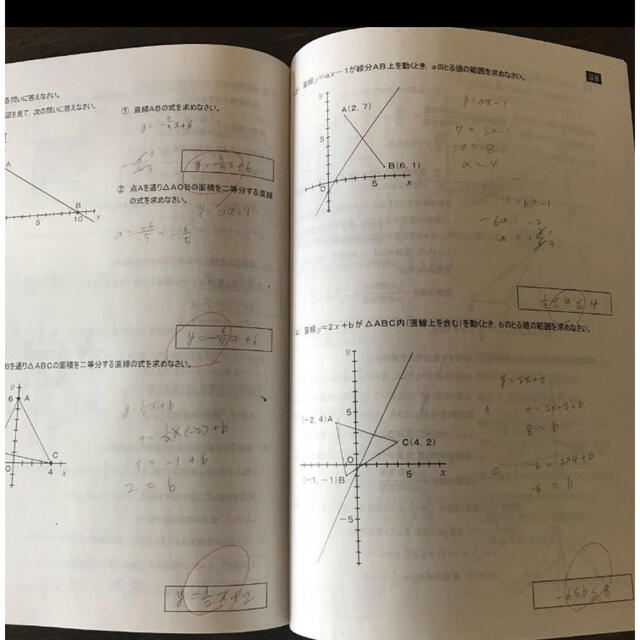 一次関数の苦手な人へ エンタメ/ホビーの本(語学/参考書)の商品写真