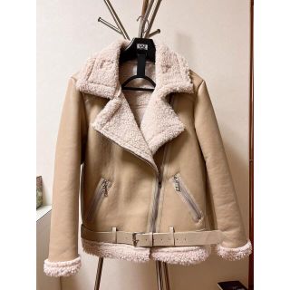 ACYM - acym Teddy boa moco コート アイボリーの通販 by ♡プロフ必読 ACYM - acym Teddy boa moco コート アイボリーの通販 by ♡プロフ必読