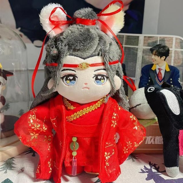 2セット 肖戦王一博 20cm ぬいぐるみ服 結婚服 陳情令 2セット 肖戦王一博 20cm ぬいぐるみ服 結婚服 陳情令