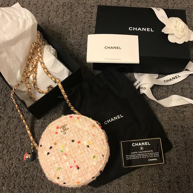 CHANEL(シャネル)のchanel  ツィード シャネル　チェーン　ショルダー バッグ　クラッチ レディースのバッグ(ショルダーバッグ)の商品写真