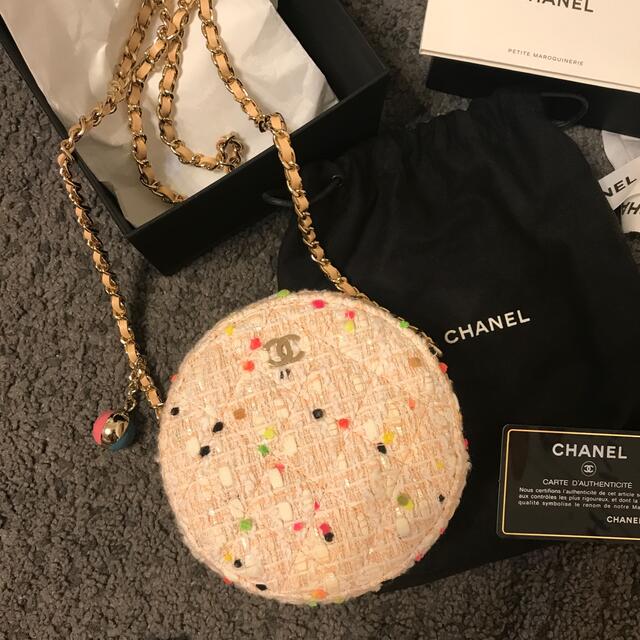 CHANEL(シャネル)のchanel  ツィード シャネル　チェーン　ショルダー バッグ　クラッチ レディースのバッグ(ショルダーバッグ)の商品写真