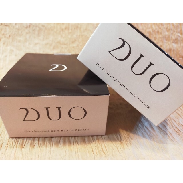 《DUO》デュオ ザ クレンジングバーム ブラックリペア/90g❤2箱 コスメ/美容のスキンケア/基礎化粧品(クレンジング/メイク落とし)の商品写真