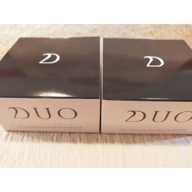 《DUO》デュオ ザ クレンジングバーム ブラックリペア/90g❤2箱 コスメ/美容のスキンケア/基礎化粧品(クレンジング/メイク落とし)の商品写真