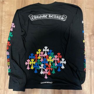 クロムハーツ(Chrome Hearts)の【新品未使用】激レア！　クロムハーツ　セメタリークロス　マルチカラー　ロンT(Tシャツ/カットソー(七分/長袖))