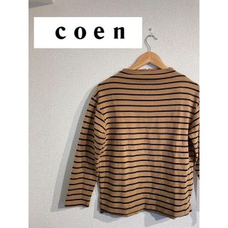 コーエン(coen)のcoen コーエン 長袖ボーダートップス(Tシャツ/カットソー(七分/長袖))