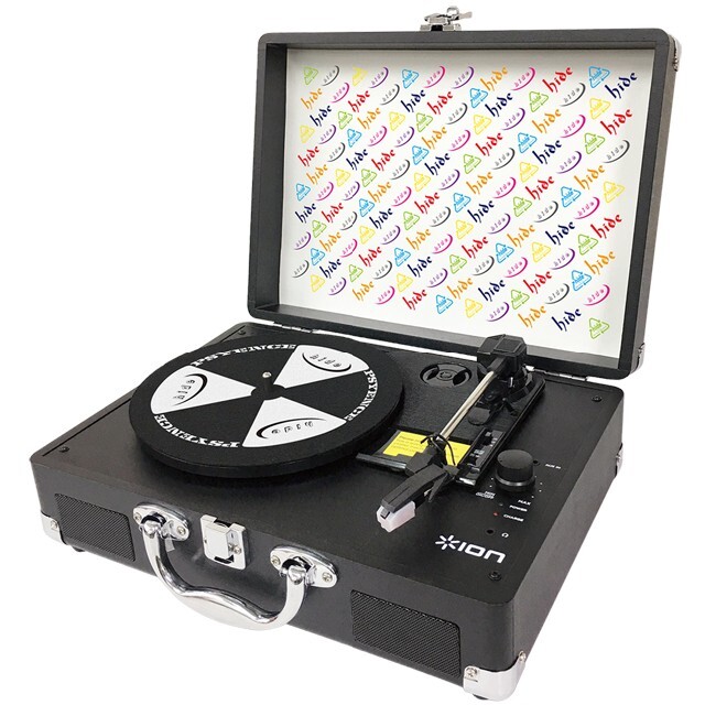 hide レコードプレーヤー 新品未使用-
