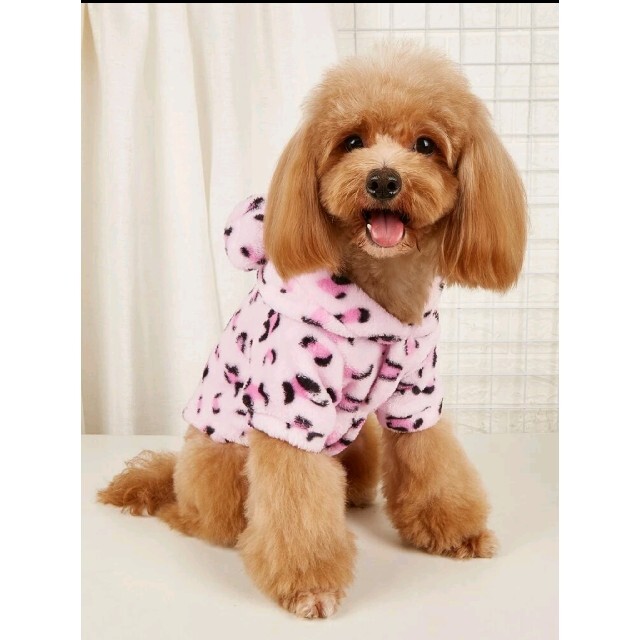 新品 犬服 ヒョウ柄 ピンク ペット用品 アニマル柄 S 犬用品 新品 犬服 ヒョウ柄 ピンク ペット用品 アニマル柄 S 犬用品
