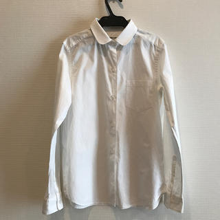 マーガレットハウエル(MARGARET HOWELL)の丸襟がかわいい白シャツ@モリスアンドサンズ(シャツ/ブラウス(長袖/七分))