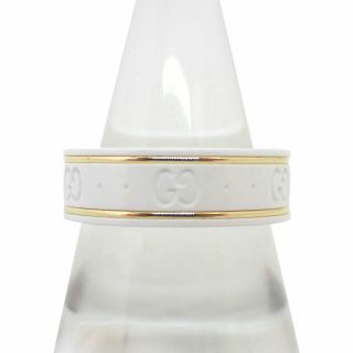 Gucci - グッチ 750 シンセティックコランダム アイコン リング 16号