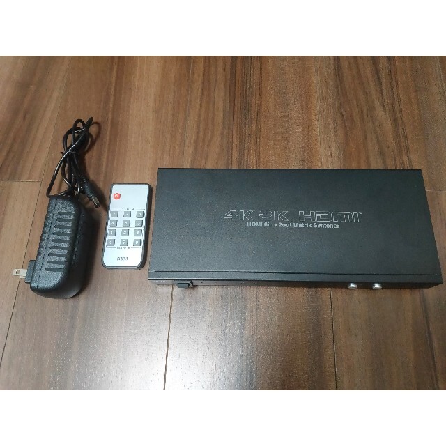 HDMIセレクター SW-UHD62 6入力2出力 サンワサプライ
