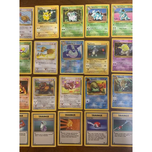 送料無料 ポケモンカード 旧裏 neo 拡張パック第3弾 全55枚