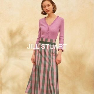 ジルスチュアート(JILLSTUART)の2022AWJILLSTUARTジュリーチェックスカート(ロングスカート)