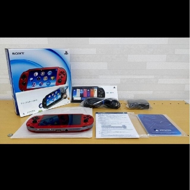 美品 PSVita Wi-Fiモデル PCH-1000ZA03 コズミックレッド