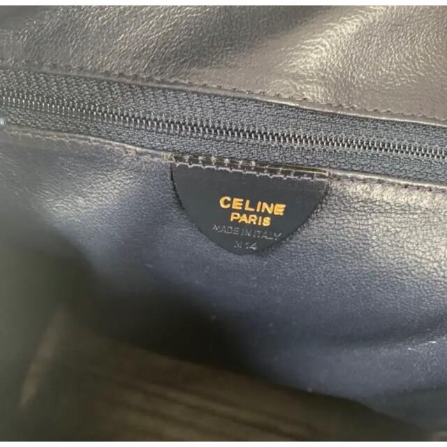 レディースCELINE セリーヌ スターボール トートバッグ サークルロゴ レザー