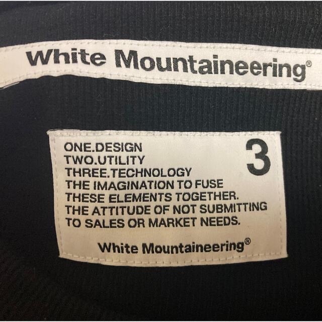 white mountaineering スウェット 2