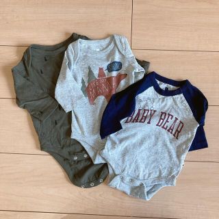 ベビーギャップ(babyGAP)のgap ロンパース　3枚セット(ロンパース)