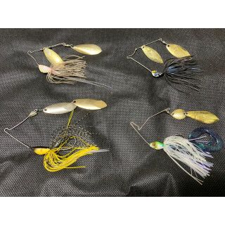 メガバス(Megabass)のスピナーベイト　4個セット　メガバス　ガンクラフト　レイドジャパン　dstyle(ルアー用品)