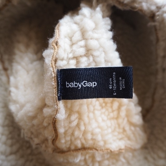 babyGAP(ベビーギャップ)のbabyGAP くま耳 ベビー 帽子 キッズ/ベビー/マタニティのこども用ファッション小物(帽子)の商品写真