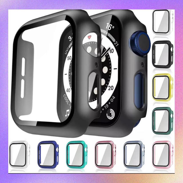 Apple Watch(アップルウォッチ)の⭐︎専用⭐︎ AppleWatch カバー  40㎜ ローズゴールド スマホ/家電/カメラのスマホアクセサリー(モバイルケース/カバー)の商品写真