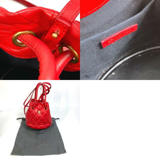 Balenciaga - バレンシアガ BALENCIAGA キルティング B バケットバッグ