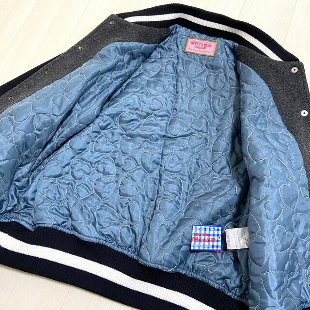 新品 BETTY'S BLUE×SHINJI ABE ウールスタジアムジャンパー 2