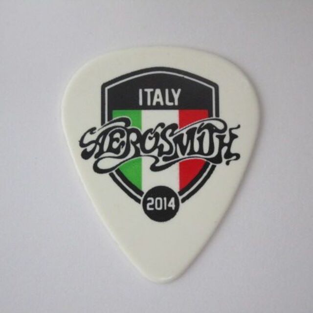 Aerosmith ジョー・ペリー 2014年 Italy ギターピック