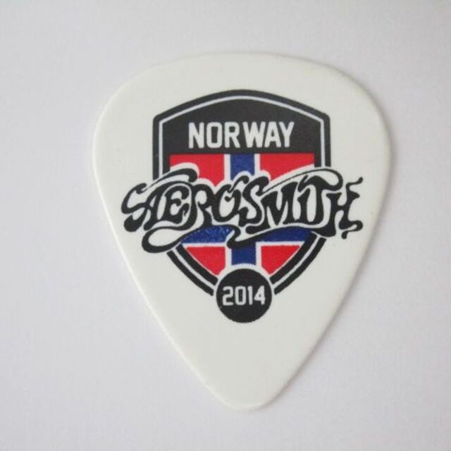 Aerosmith ジョー・ペリー 2014年 Norway ギターピック