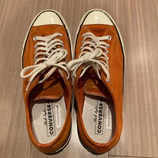 コンバース(CONVERSE)のコンバース　converse チャックテイラー ct70 オレンジ　27.5(スニーカー)