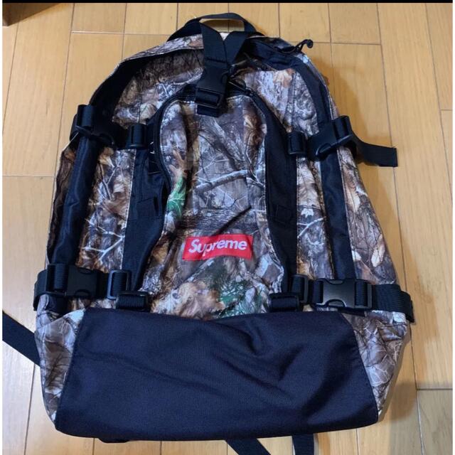 Supreme 19fw Backpack Real Tree Camo