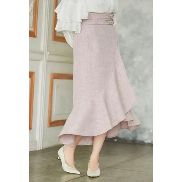 【新品未使用】Double Belted Tweed Wrap Skirt Double Belted Tweed Wrap Skirt ♡