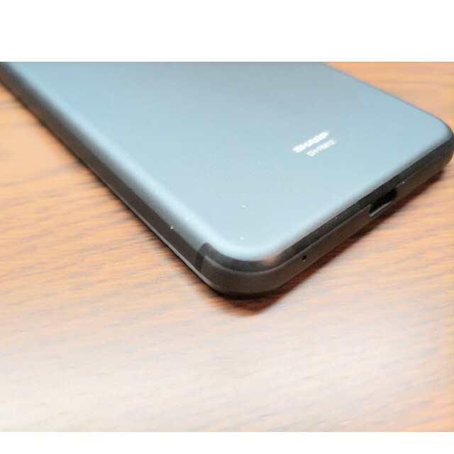 SHARP(シャープ)のAQUOS sense3 lite SH-RM12 ブラック(楽天モバイル版) スマホ/家電/カメラのスマートフォン/携帯電話(スマートフォン本体)の商品写真