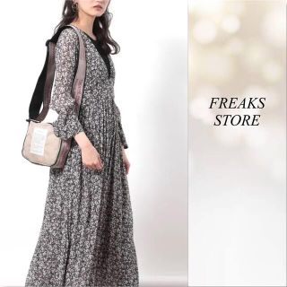 フリークスストア(FREAK'S STORE)の【FREAKS STOREフリークスストア】花柄シアーガウンワンピース(ロングワンピース/マキシワンピース)