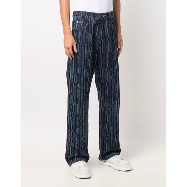 MARNI】22ss Abstract pattern denim - coastalcareeracademy.com