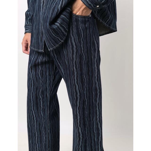 MARNI】22ss Abstract pattern denim - coastalcareeracademy.com