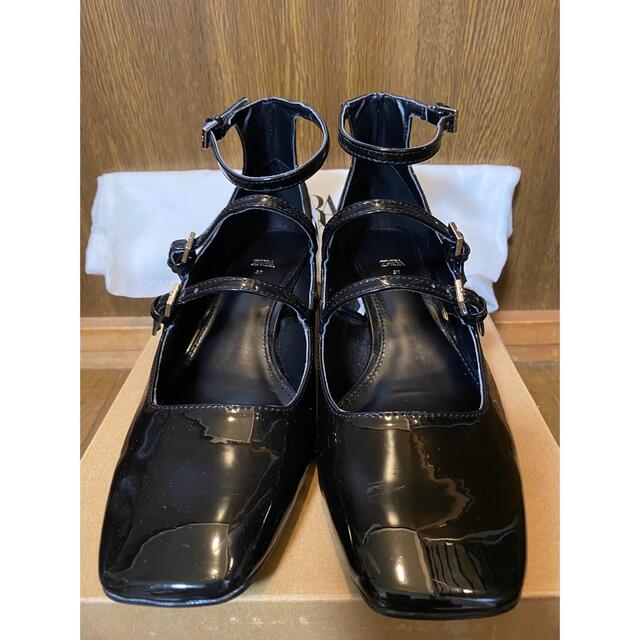 ZARA - ザラZARAブロックヒールシューズ♡メリージェーン♡完売品の