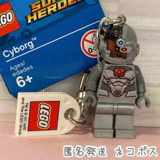 レゴ(Lego)のLEGO  スーパーヒーローズ　サイボーグ　ミニフィグ　キーホルダー　レゴ(キャラクターグッズ)