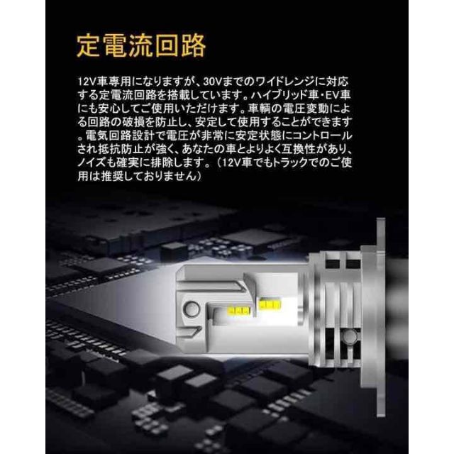  高輝度 高性能 高耐久 H4 LED ヘッドライト　a