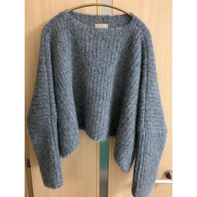 レディース本日中値下THE SHISHIKUI ALPACA 65 KNIT / GRAY