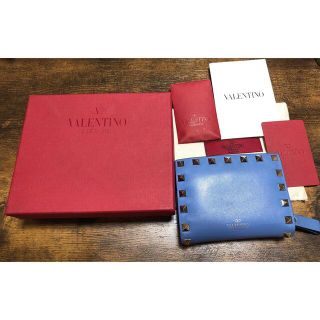 ヴァレンティノ 財布(レディース)(ブルー・ネイビー/青色系)の通販